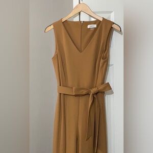 Calvin Klein Tan Pants suit